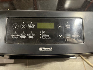 Glass-Top Electric Range – 4 Burner | Black
