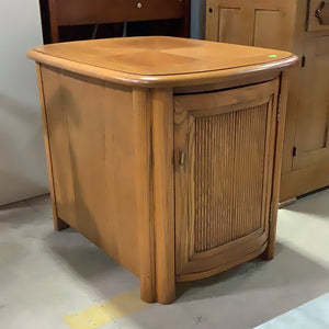 Wooden Art Deco Side Table