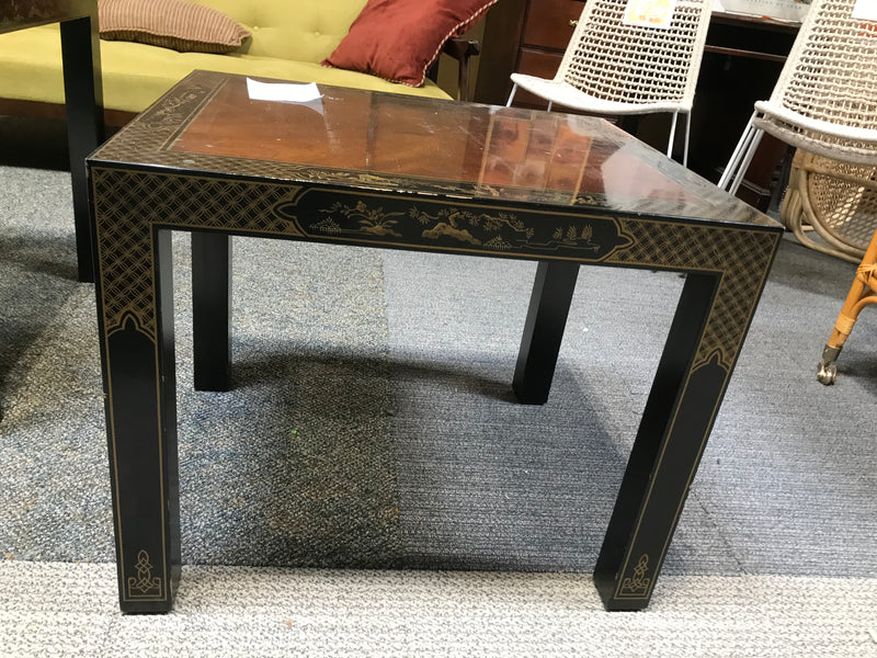 Side Table With Asia Motifs
