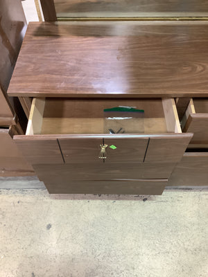 Mid-Century Dresser with Mirror