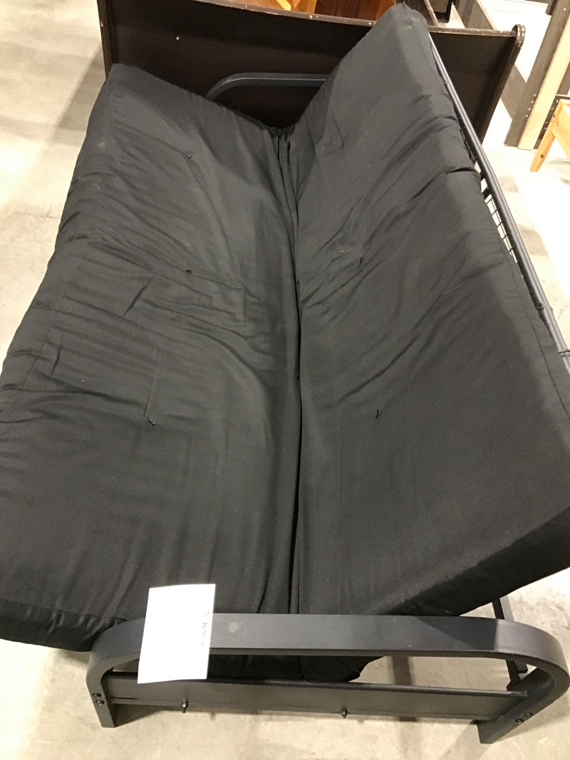 Black Futon with Black Metal Frame