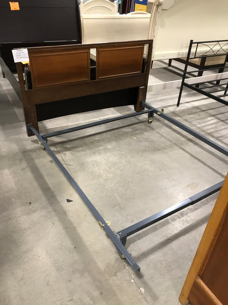 MCM Headboard with Metal Frame
