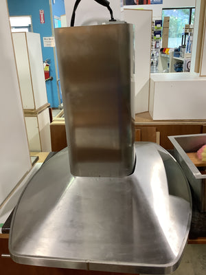 Silver Range Hood