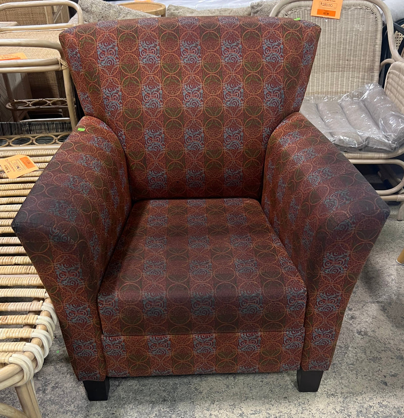Patterned Arm Chair