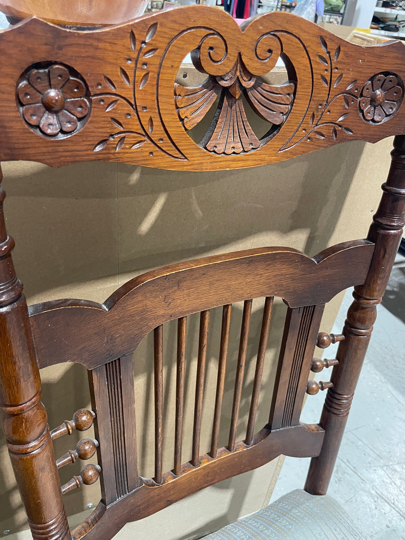 Antique Larkin Pressed Back Dining Chair