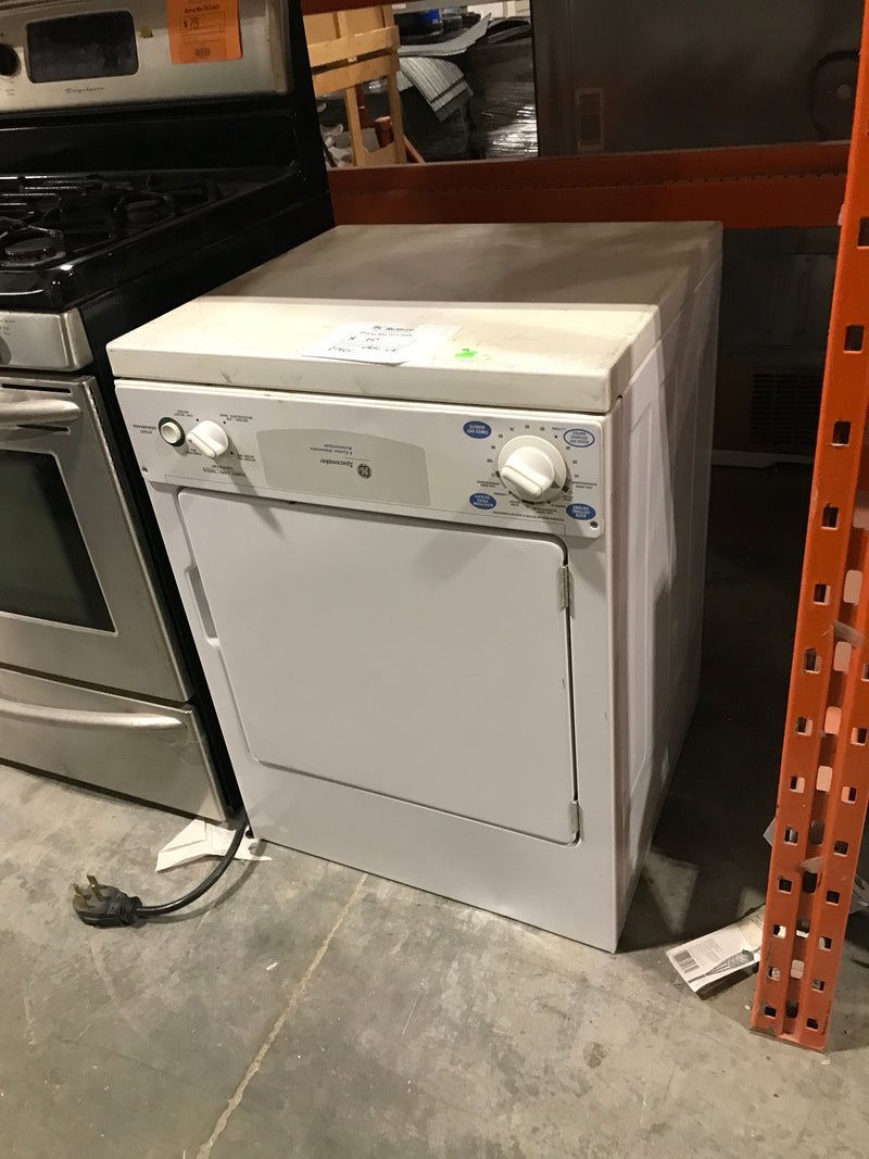 White GE Dryer