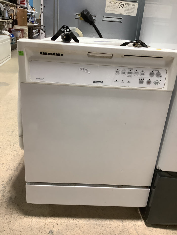 Kenmore White Dishwasher