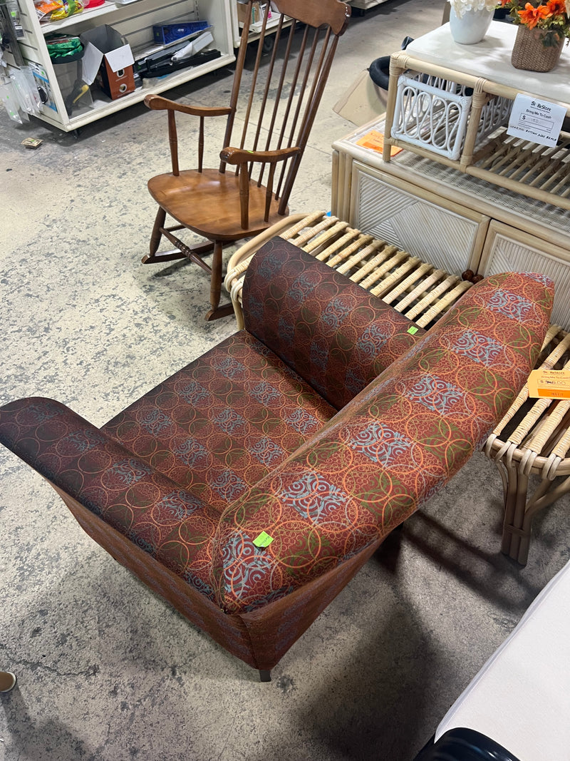 Patterned Arm Chair