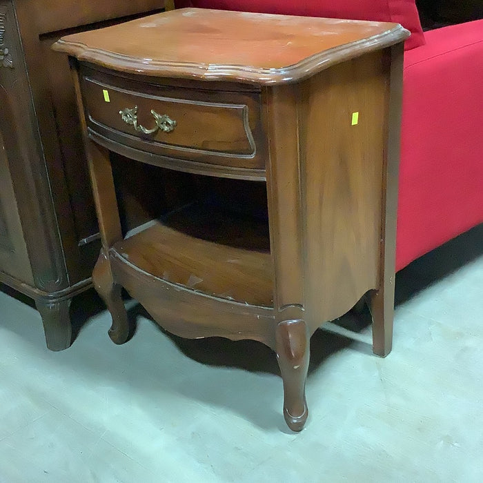 Curved Vintage Nightstand