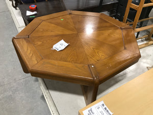Wooden Octagon Top Coffee Table