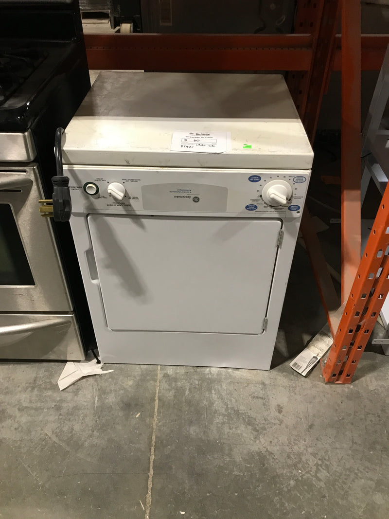 White GE Dryer