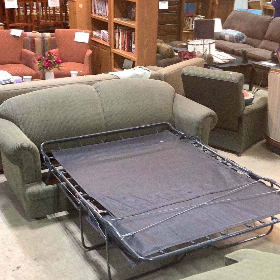 Green Sofa Bed – Habitat for Humanity Greater Ottawa ReStore