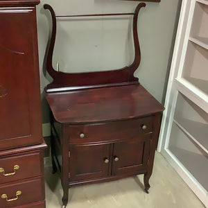 Dark Red Washstand