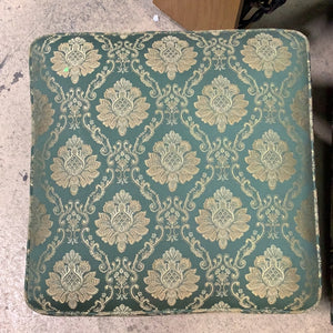 Traditional Style Green Footrest