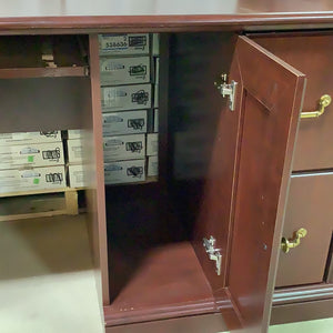 Red Wood Desk