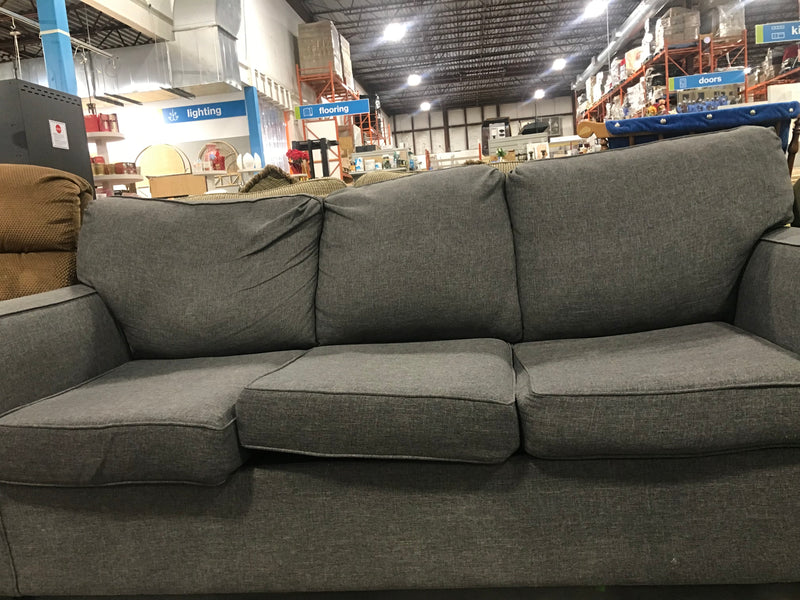 Grey Three-Seater Sofa