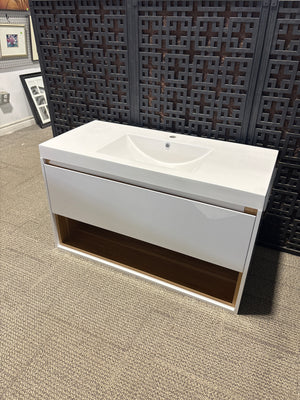 Two-Tone Floating Vanity 32”/40”/48”