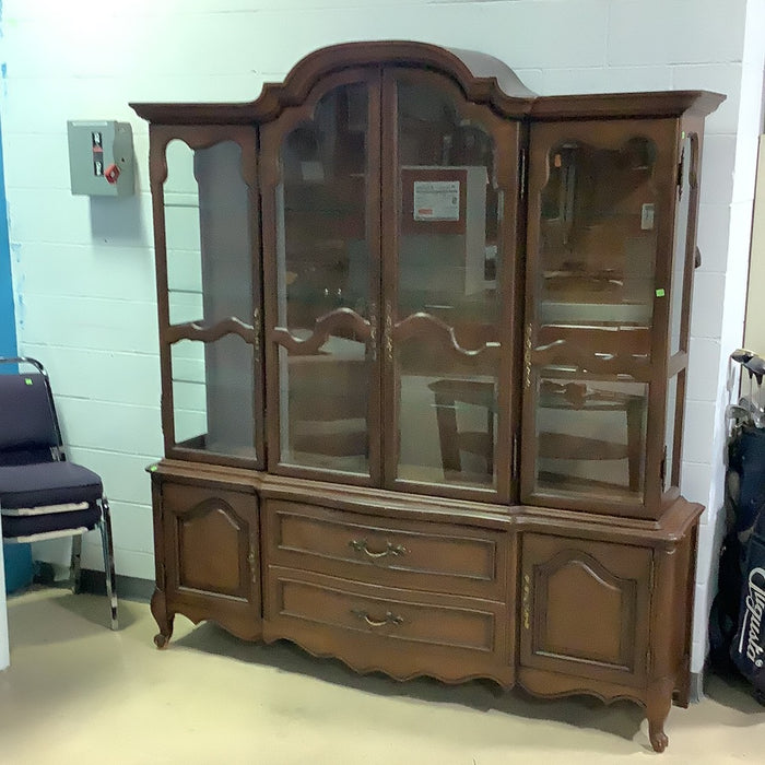 Beveled Buffet and Hutch