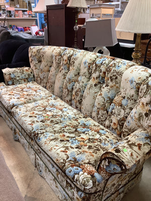 Retro Multi-Color Couch