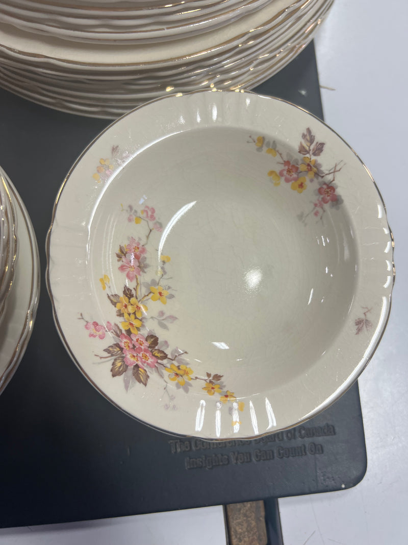 Myott Floral Earthenware Dinner Set