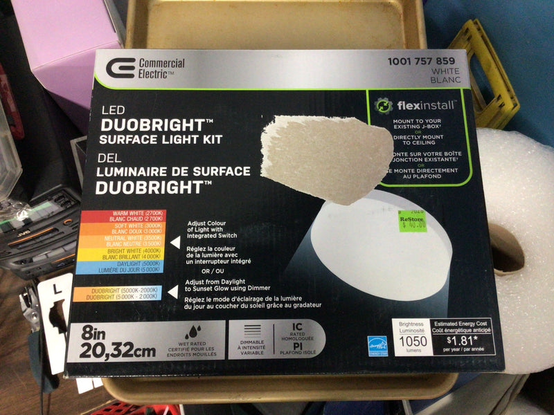 LED Duobright Surface Light Kit