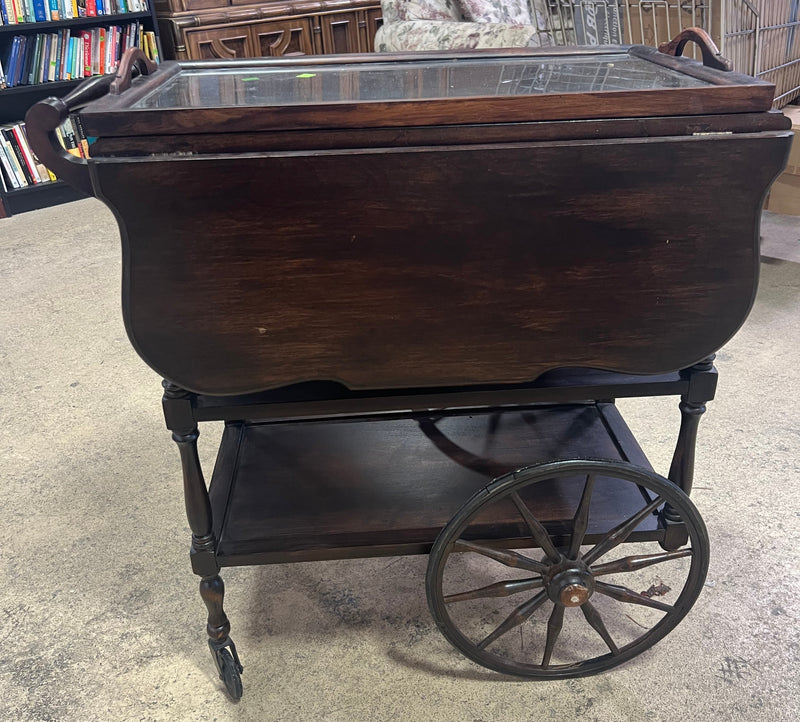 Antique Bar Cart