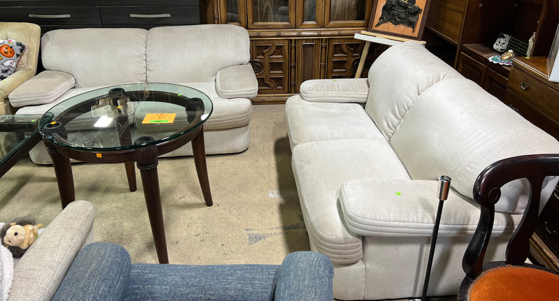 Plush Loveseat Sofa