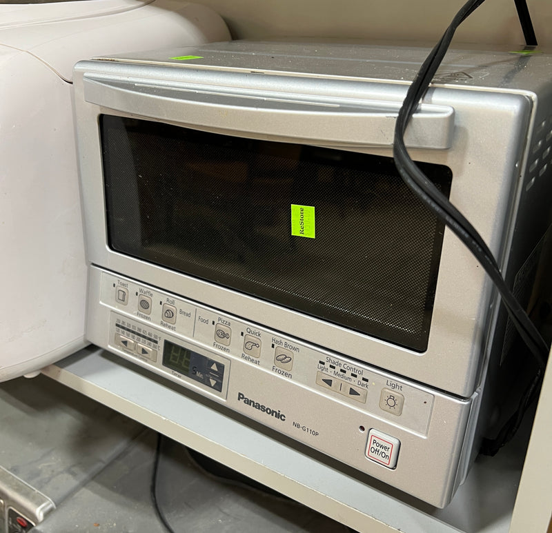 Panasonic FlashXpress NB-G110P Compact Toaster Oven with Infrared Heating