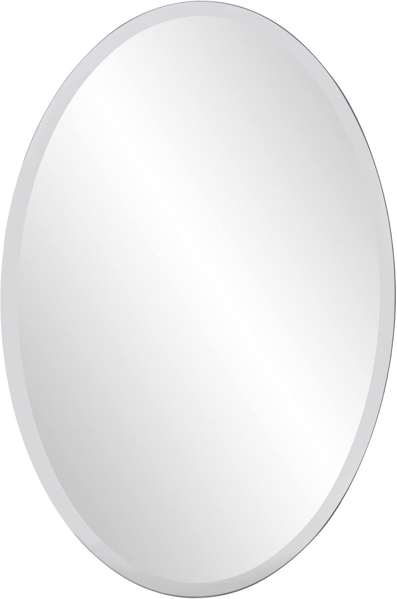Howard Elliott Collection 36002 Oval Frameless Mirror