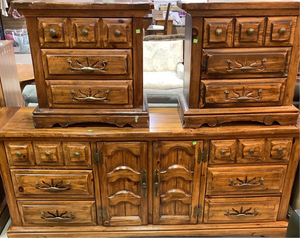 4 Piece Solid Wood Furniture Set