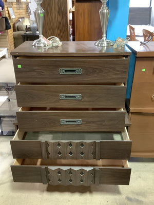 Modern Black Walnut Dresser