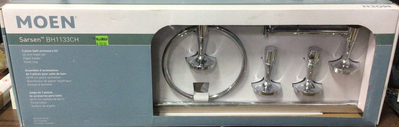MOEN 3 Piece Bath Accessory Kit