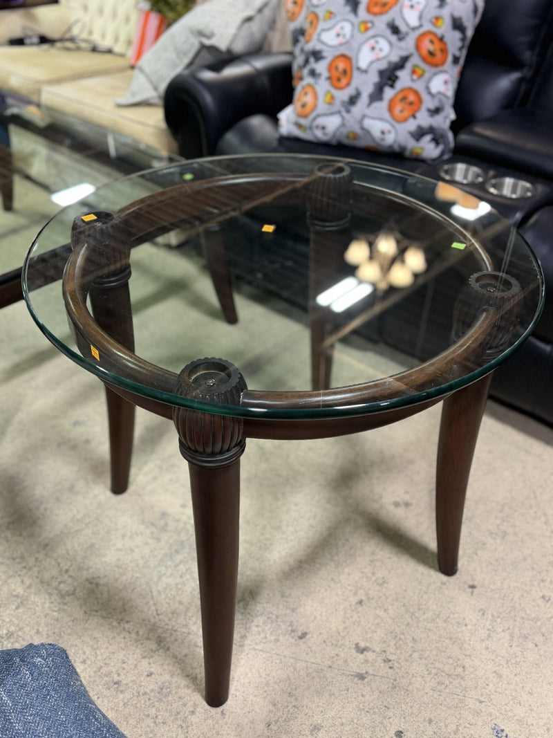 Round Glass Coffee Table