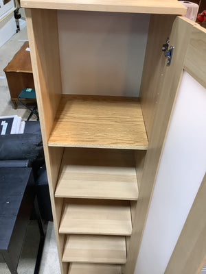 Light Wood Sleek Armoires