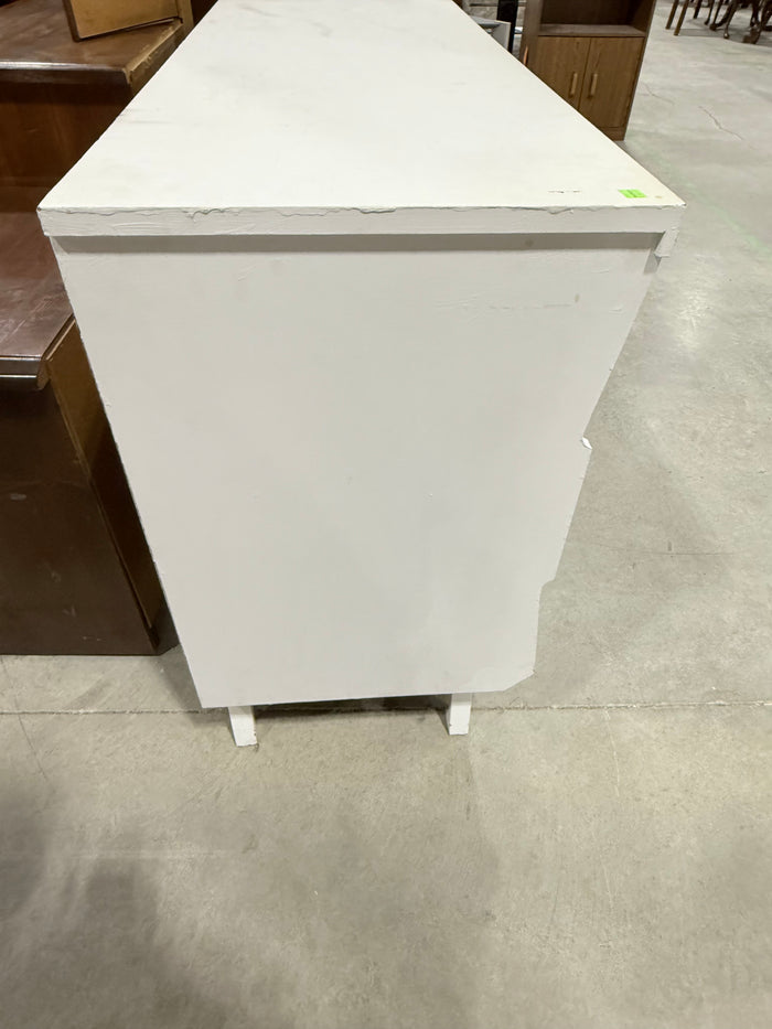 White Long Dresser