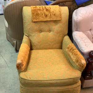 Green and Gold Armchair