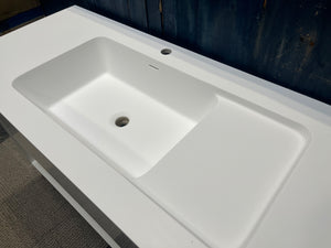 White Floating Vanity 40”/47”/63”
