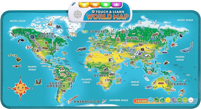 LeapFrog Touch and Learn World Map - Multi