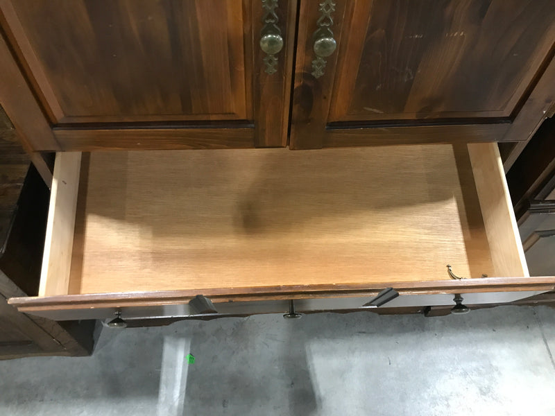 Tall Wooden Armoire