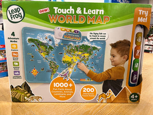 LeapFrog Touch and Learn World Map - Multi