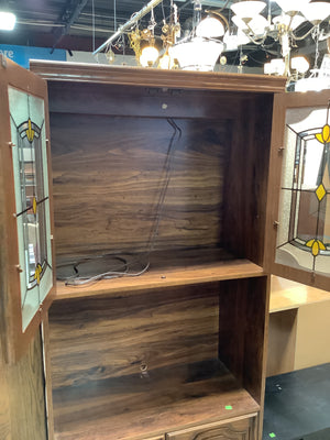 Stained Glass Display Cabinet