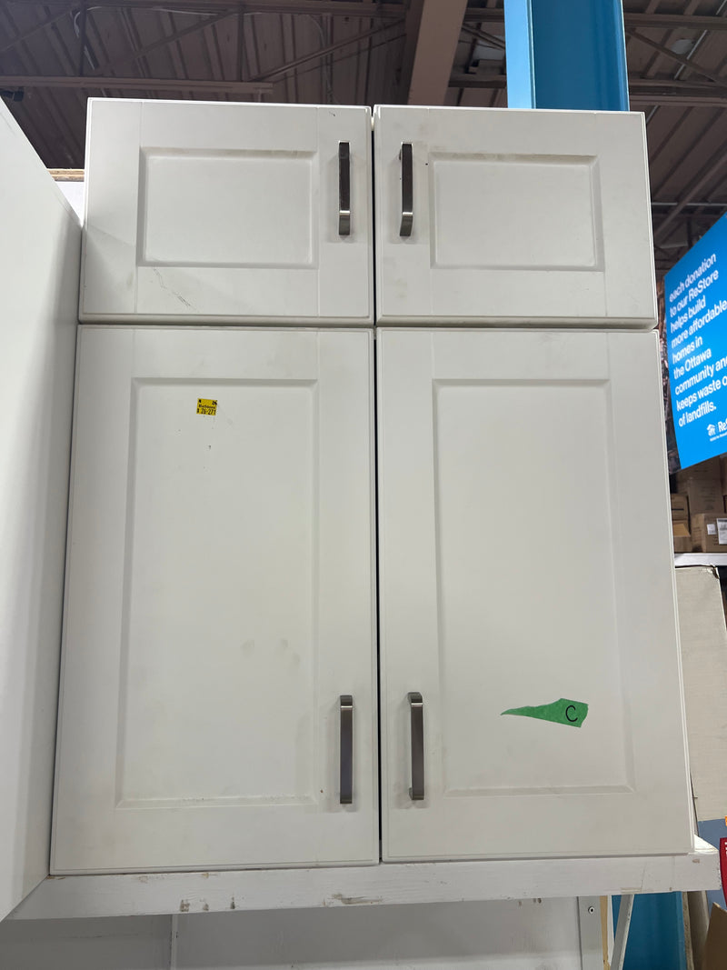 Complete Kitchen Set with White Finish