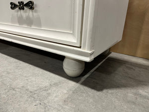 White Upcycled Sideboard
