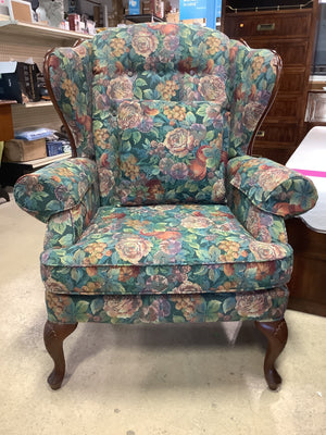 Sklar-Peppler Floral Armchair