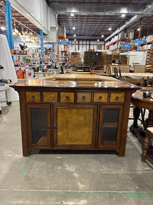 Burled Wood Bar