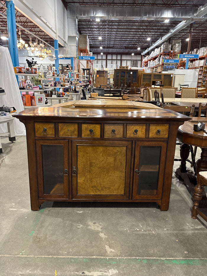 Burled Wood Bar