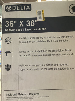 Delta Shower Base