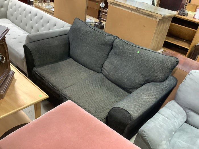 Black & Gold Loveseat