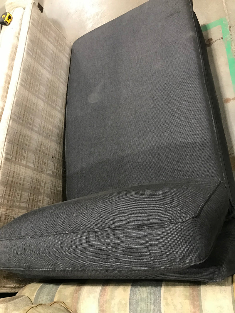 Charcoal Grey Lounger Sofa