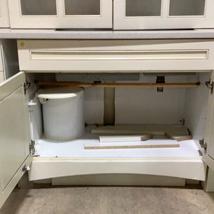 White Caesarstone Kitchen